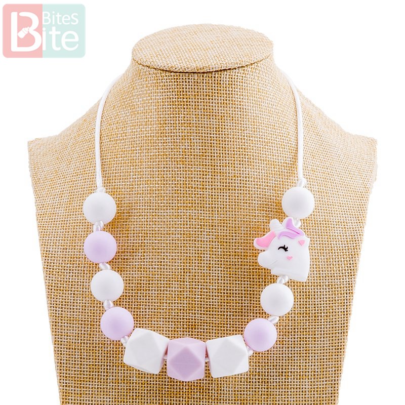 Silicone Teething Necklace for Baby